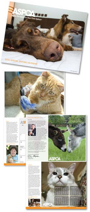 Free 2010 ASPCA Calendar Free 2010 ASPCA Calendar
