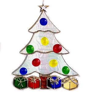 Stained Glass Pattern Club~ Christmas Candle Bouquet Stained Glass