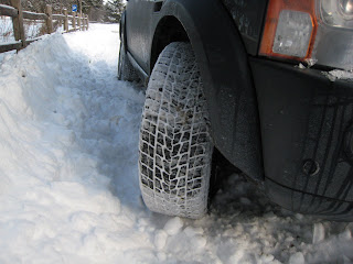 Land Rover LR3 Blog: Winter Tires