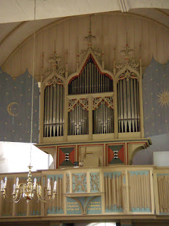 Organ in Rysum (Ost Friesland, Germany)