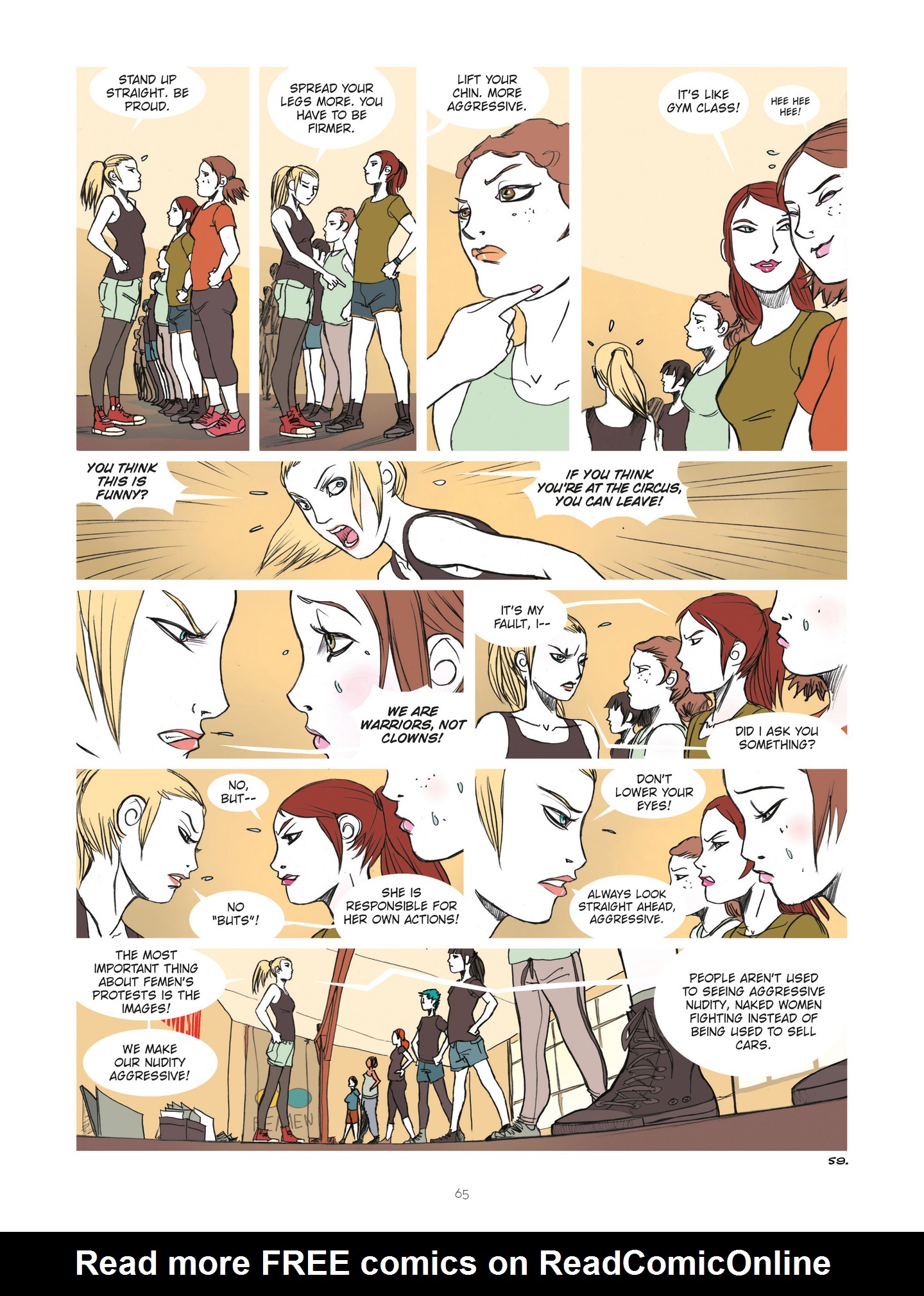 Read online Diary of A Femen comic -  Issue # TPB - 67
