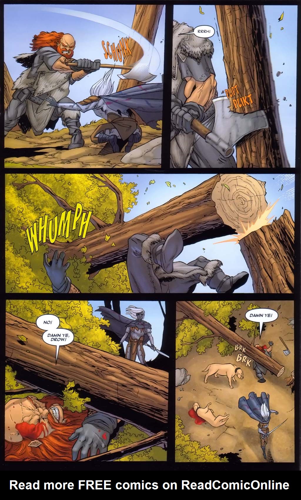 Read online Forgotten Realms: Sojourn comic -  Issue #1 - 24