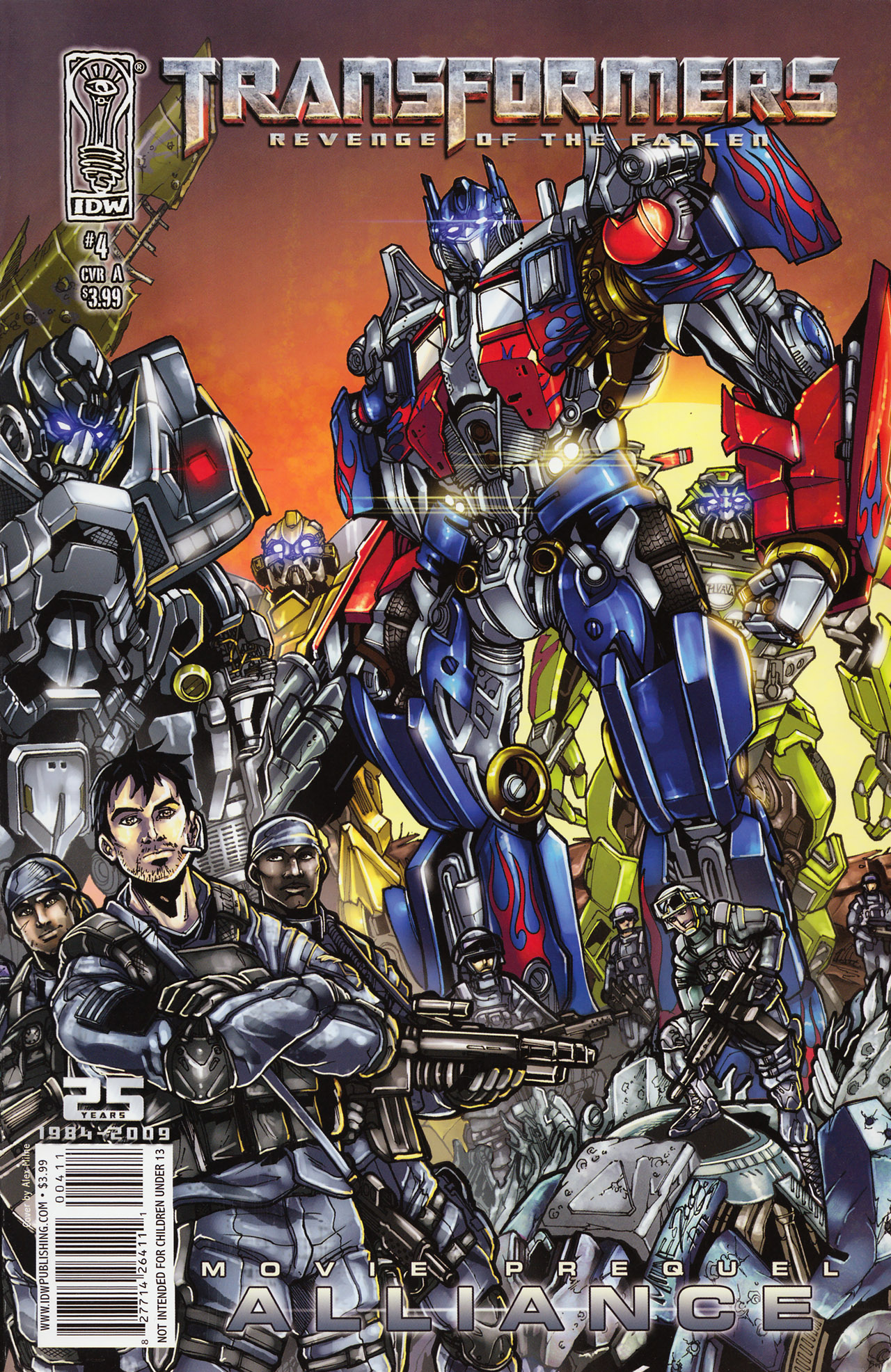 Read online Transformers: Alliance comic -  Issue #4 - 1