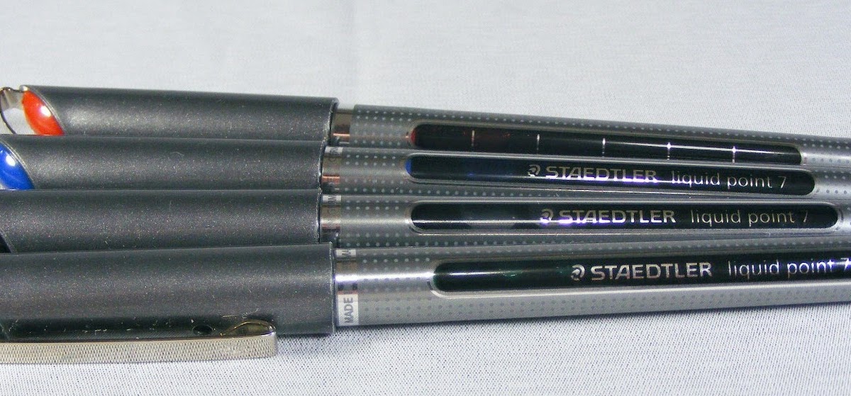 Pens And Pencils: Staedtler Liquid Point 7: A Second Look