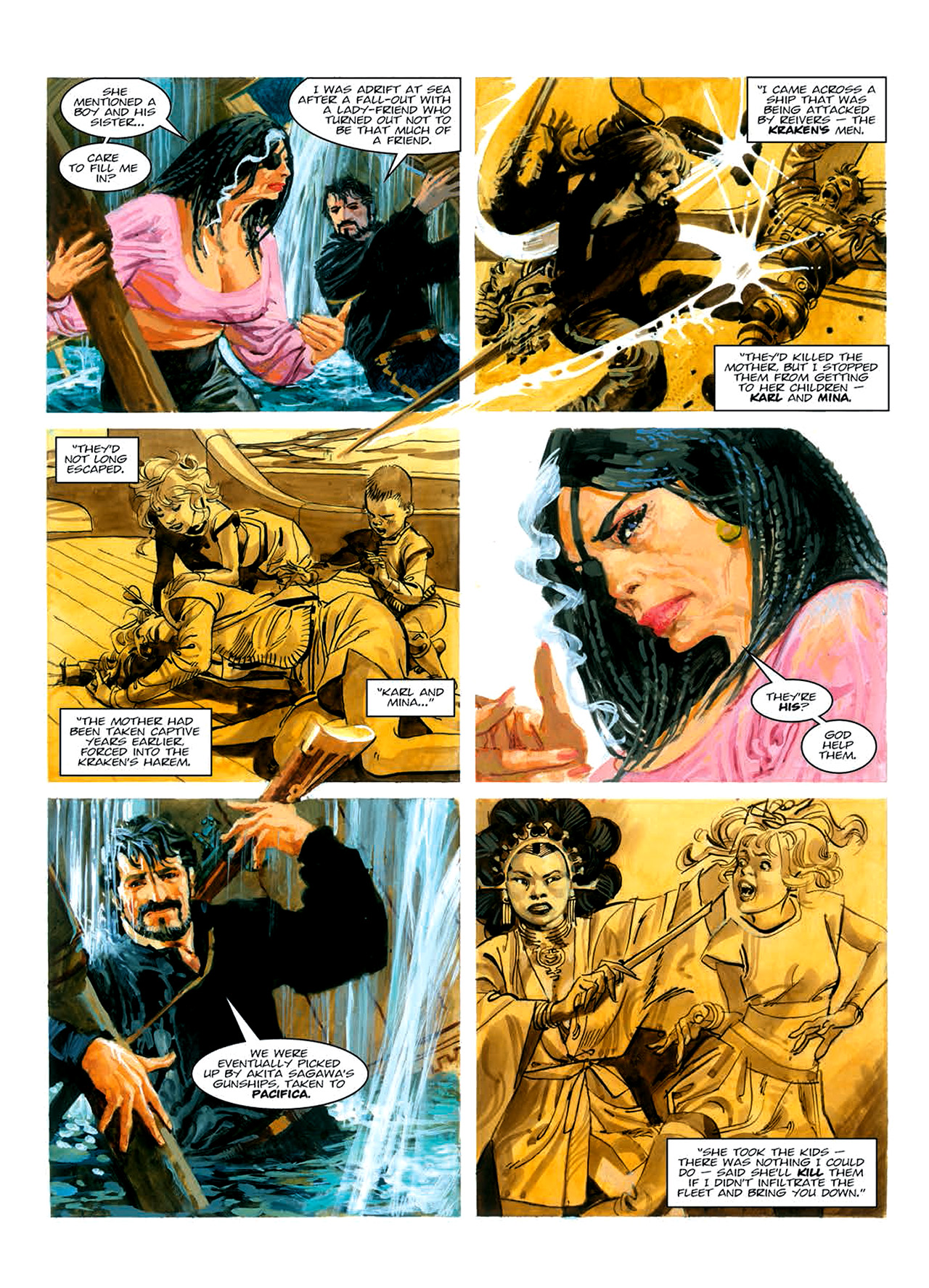 Read online Nikolai Dante comic -  Issue # TPB 7 - 88