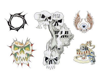 Stencil, Templates & Tattoo Flash The Top and print Free Tattoo Designs