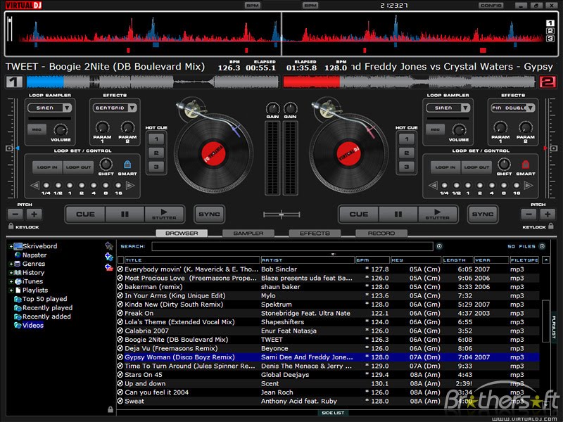 DJ Techniques, Mixing and Software Tools: Virtual DJ