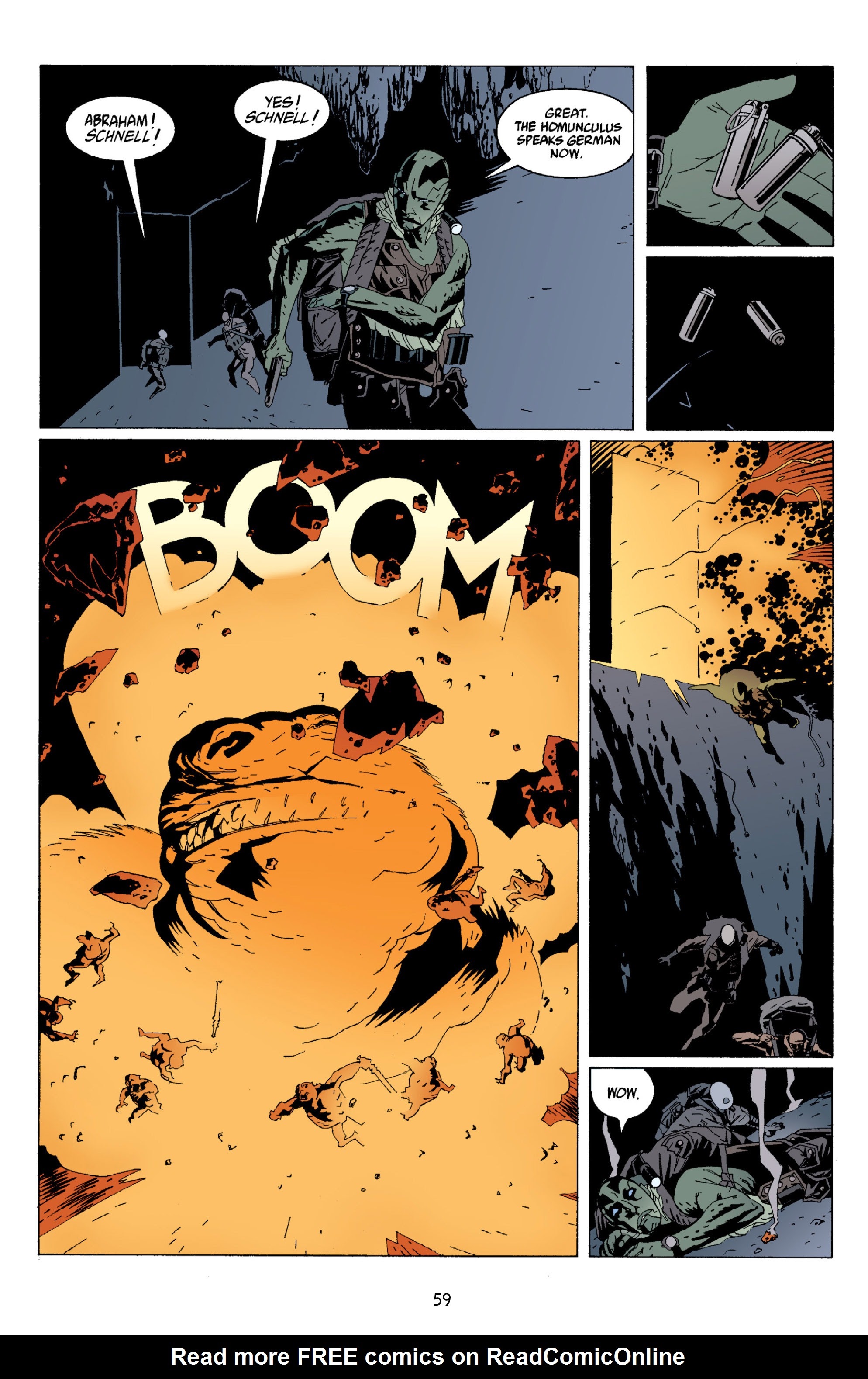Read online B.P.R.D.: Plague of Frogs (2011) comic -  Issue # TPB 1 (Part 1) - 61