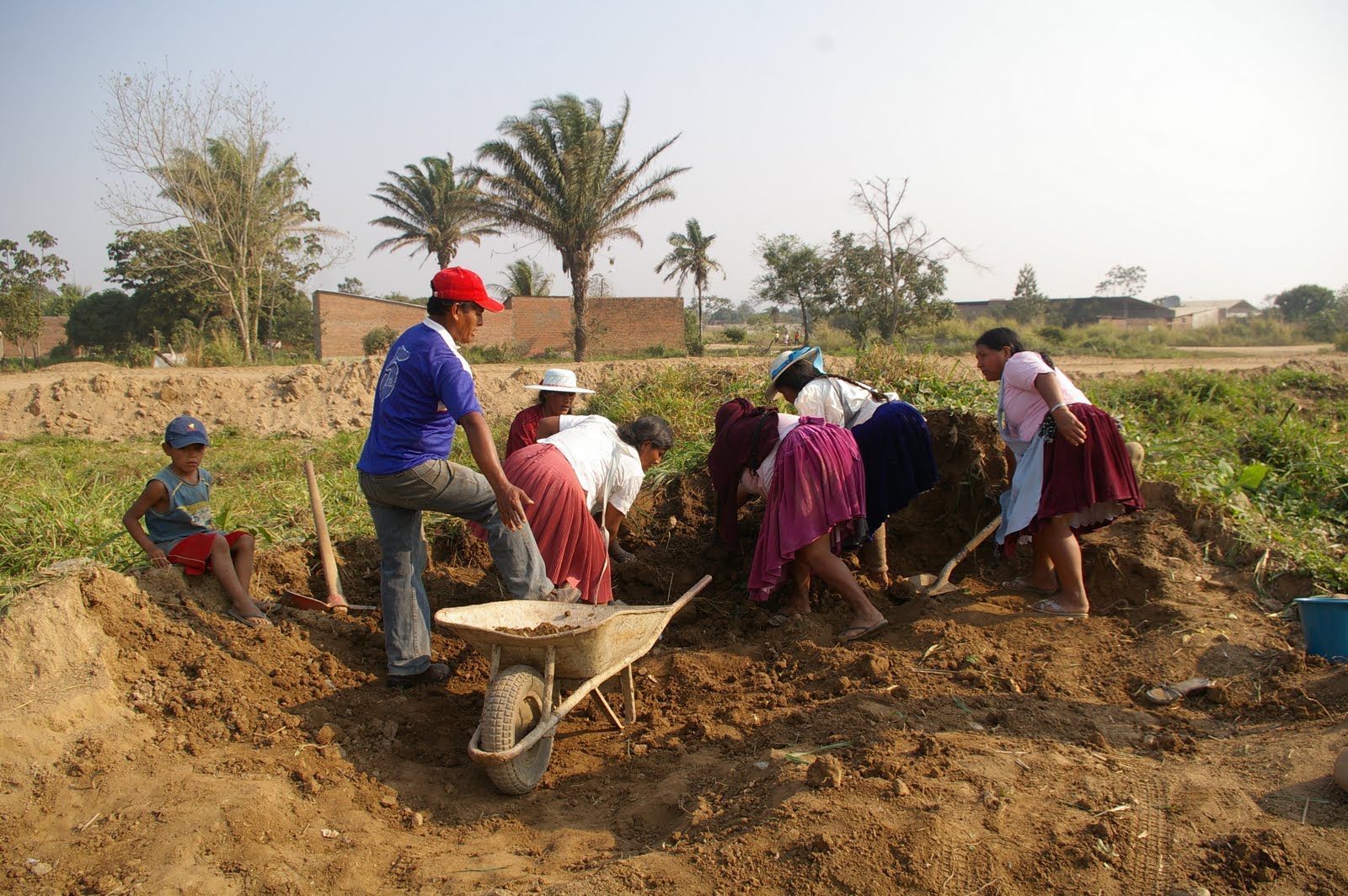 Our Bolivian Journey Machine or manual labour