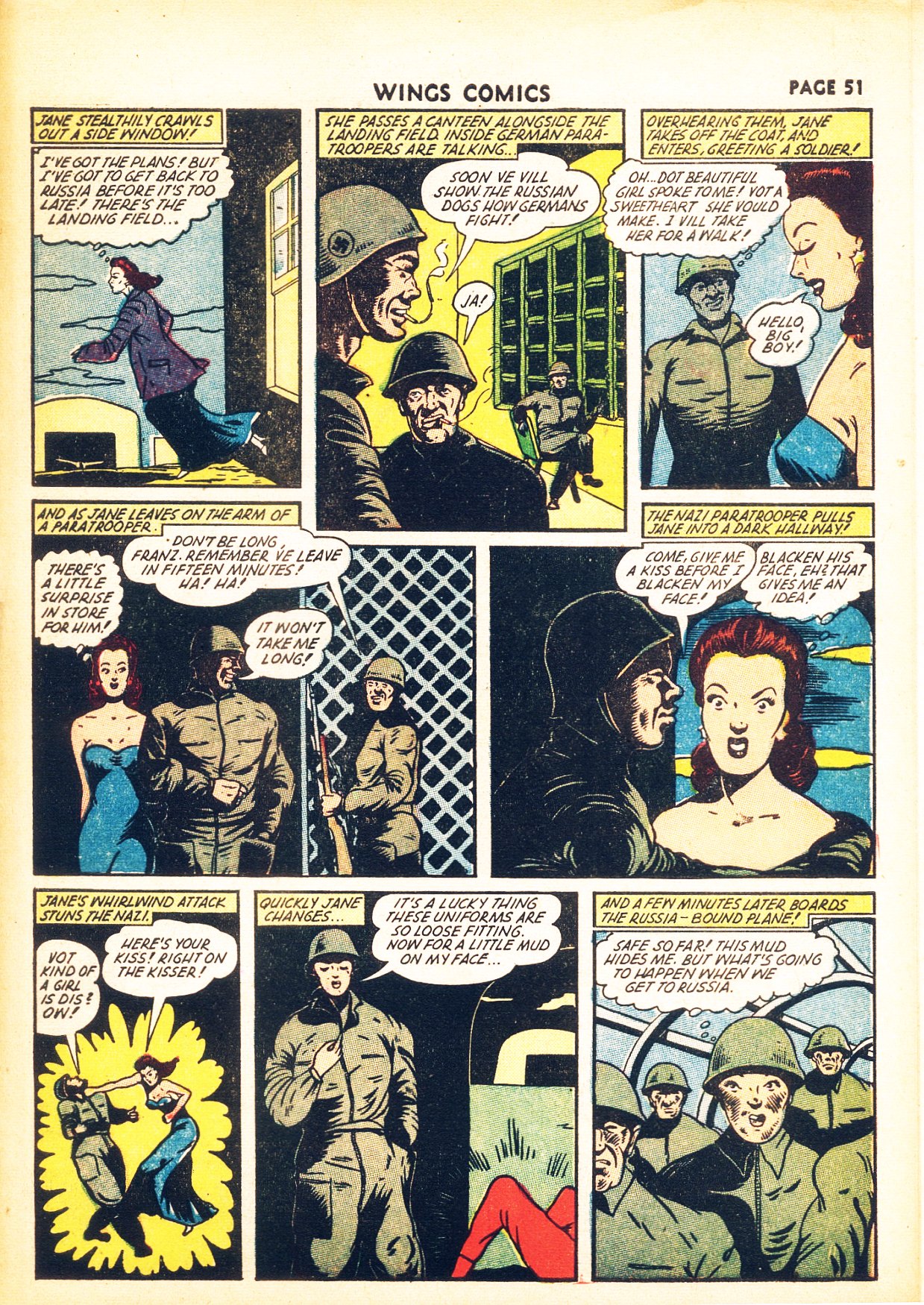 Read online Wings Comics comic -  Issue #31 - 52