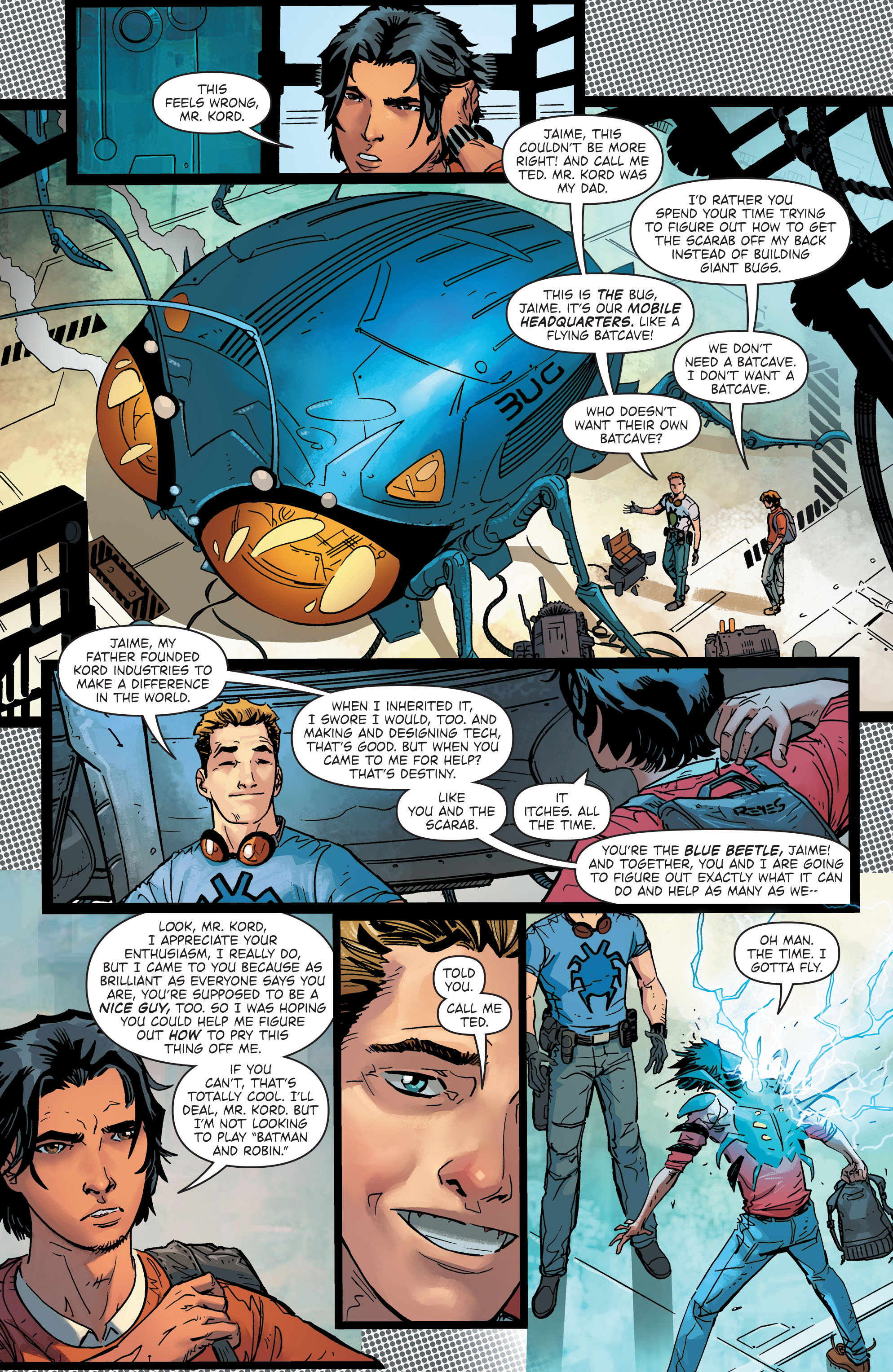 Read online Blue Beetle: Rebirth comic -  Issue # Full - 21