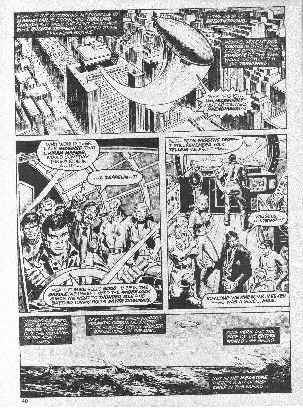 Read online Doc Savage (1975) comic -  Issue #5 - 40