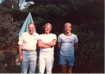 Strange Hair Summer, 1982 - Step-Dad, benning, and Li'l Bro