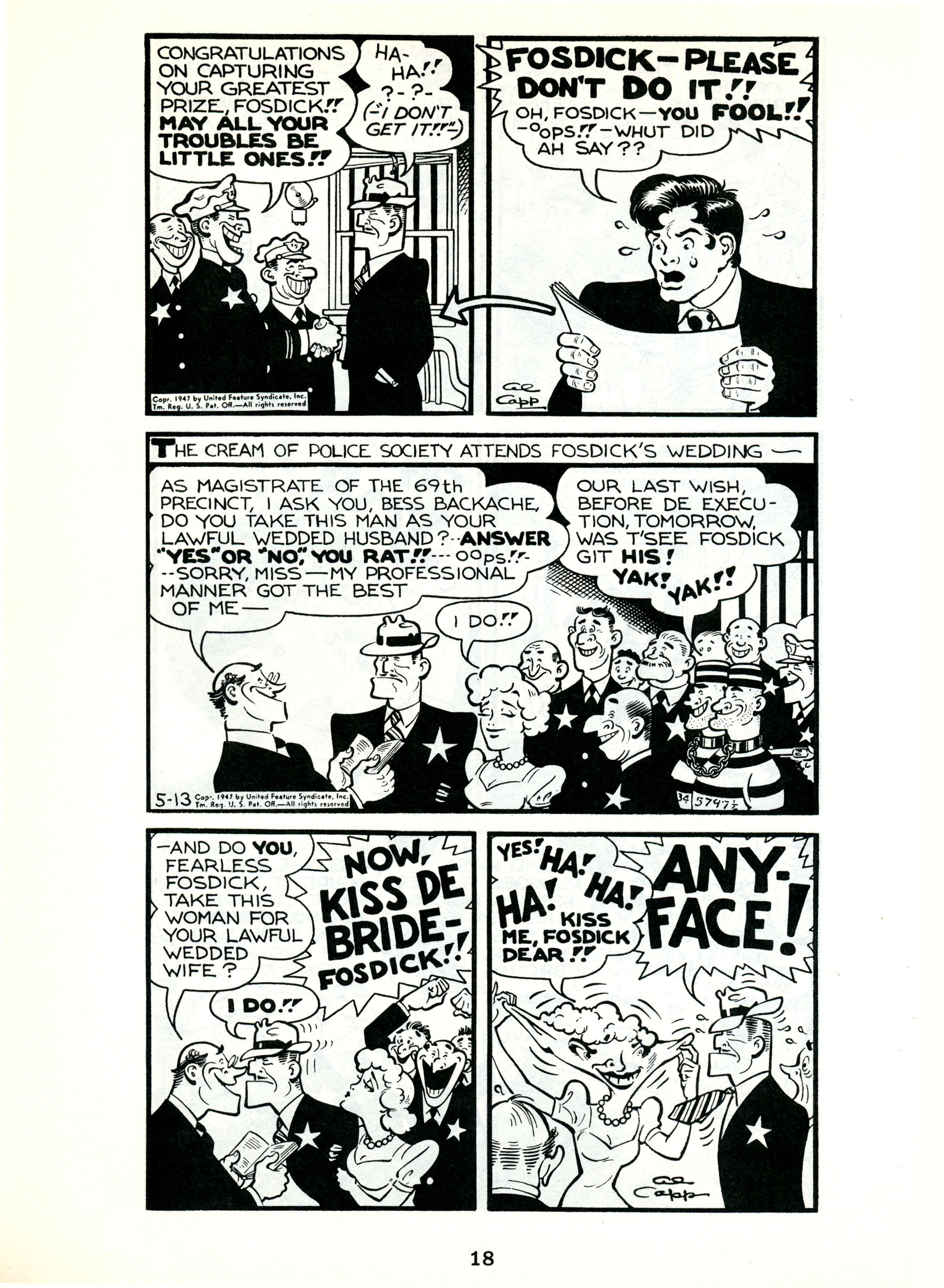 Read online Fearless Fosdick comic -  Issue # TPB - 19