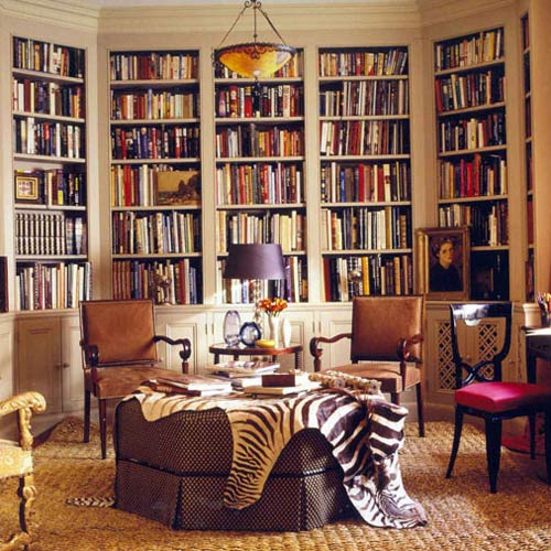 The Centered Librarian: A beautiful collection of home libraries