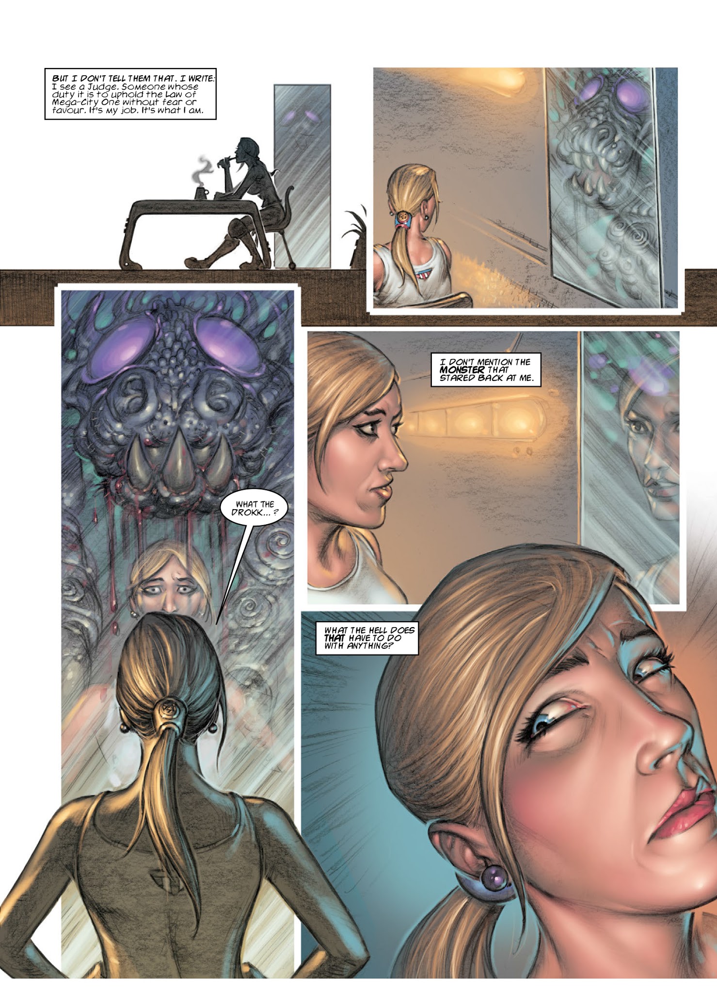 Read online Judge Anderson: The Psi Files comic -  Issue # TPB 5 - 235