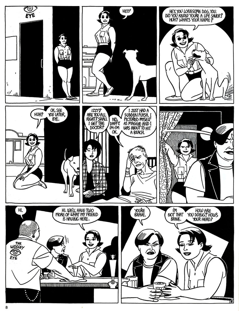 Read online Love and Rockets (1982) comic -  Issue #50 - 10
