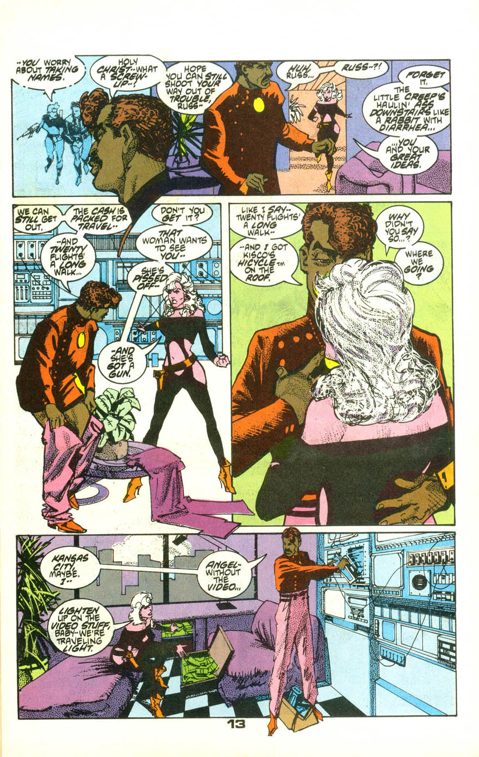Read online American Flagg! comic -  Issue #22 - 15