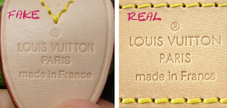 Blonde Bloggings: How to spot fake LOUIS VUITTON - a ...