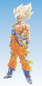 Goku SSJ lastimado