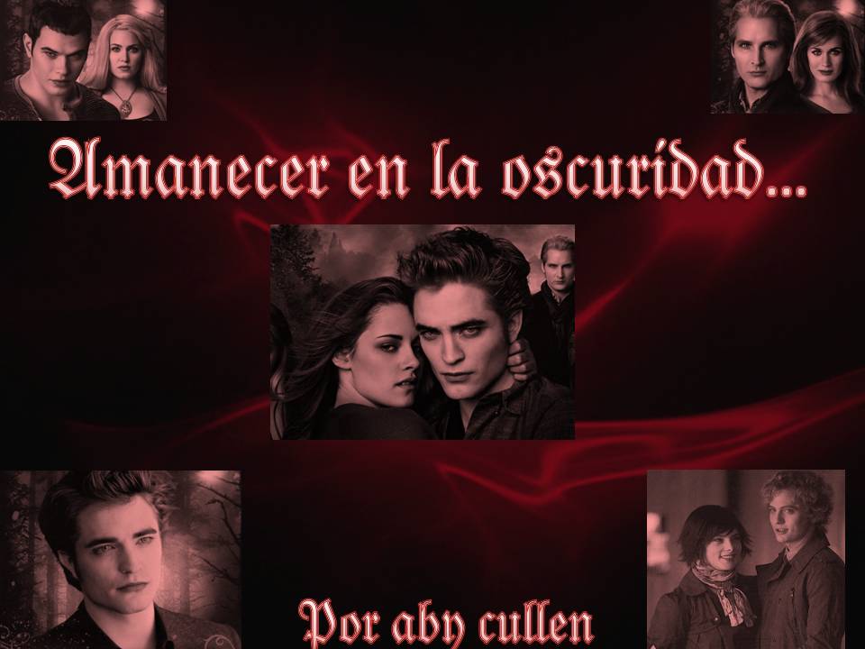 amanecer en la oscuridad