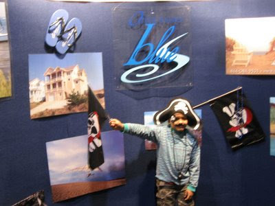 Outer Banks Blue Booth at Travel Expo