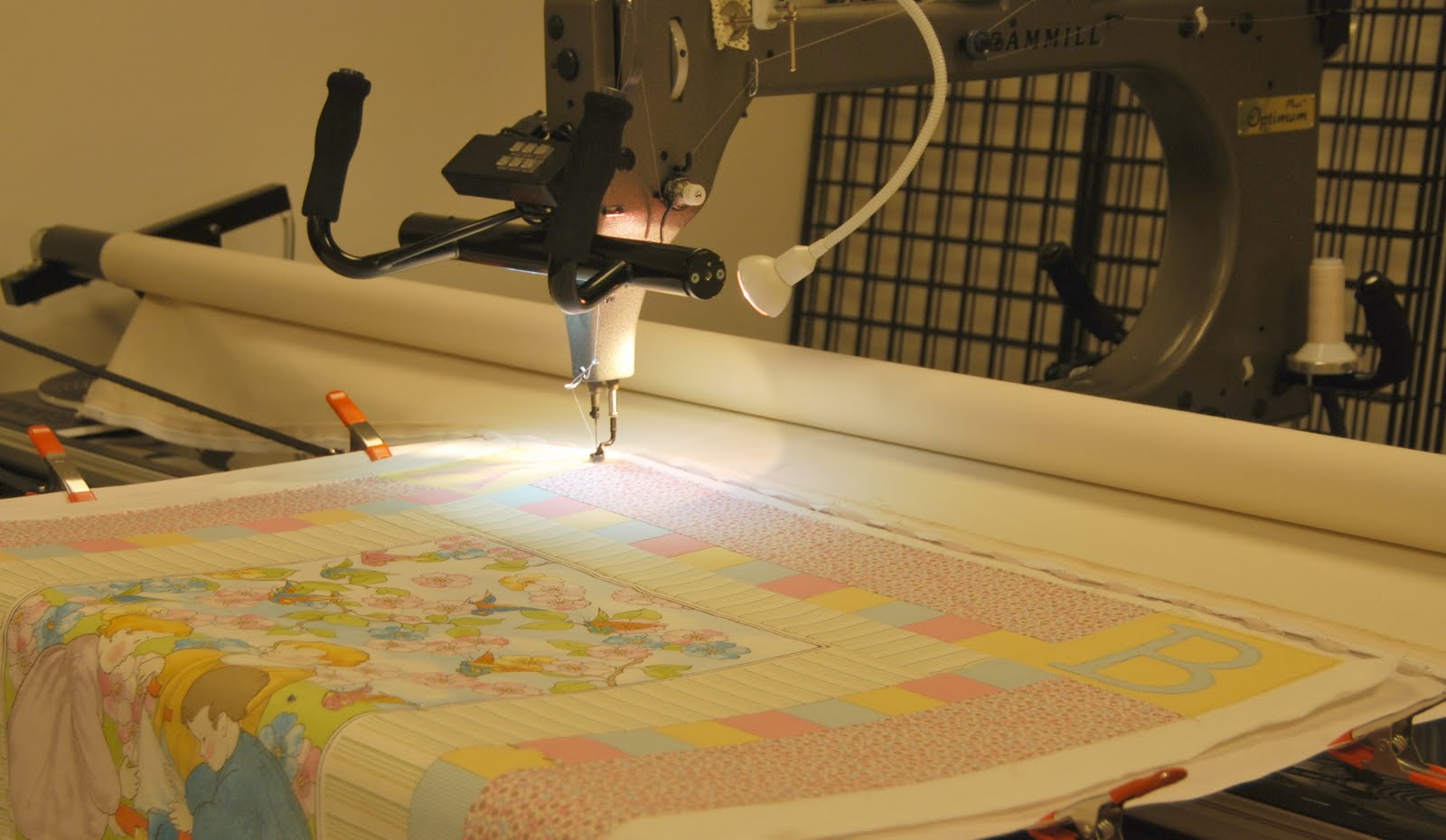 The Restitcherator Gammill Long Arm Certified!