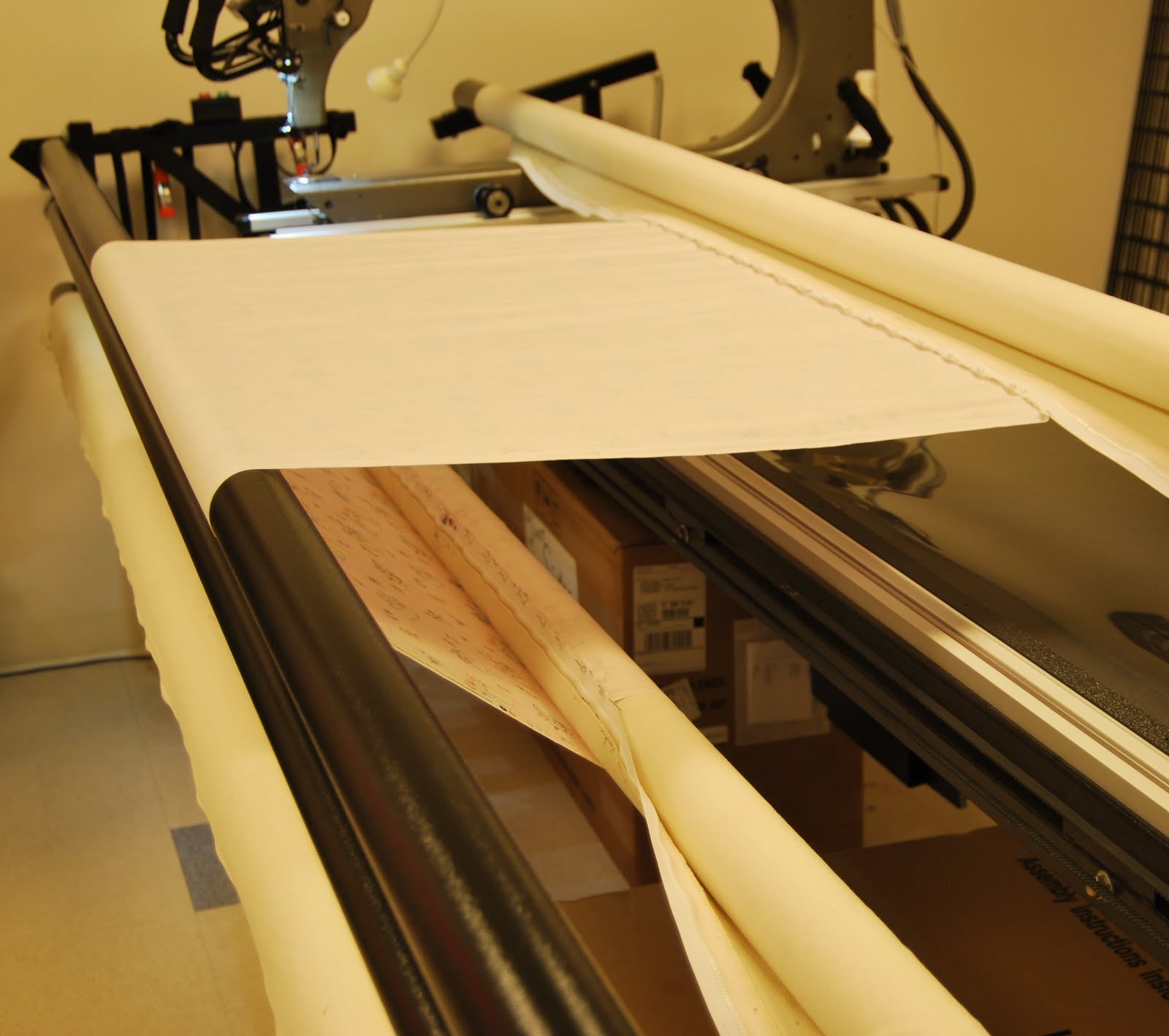 The Restitcherator Gammill Long Arm Certified!