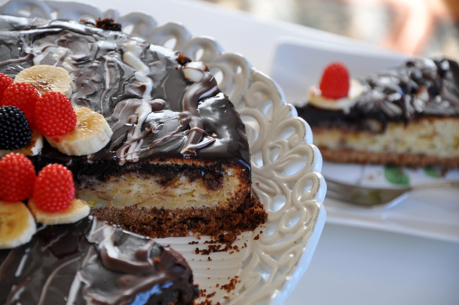 Mutfak HatIralarI Çikolata Soslu Chesecake