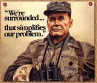 US Marine Chesty Puller on the Art of Being Surrounded