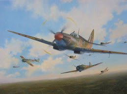 Alan Peart DFC in action!