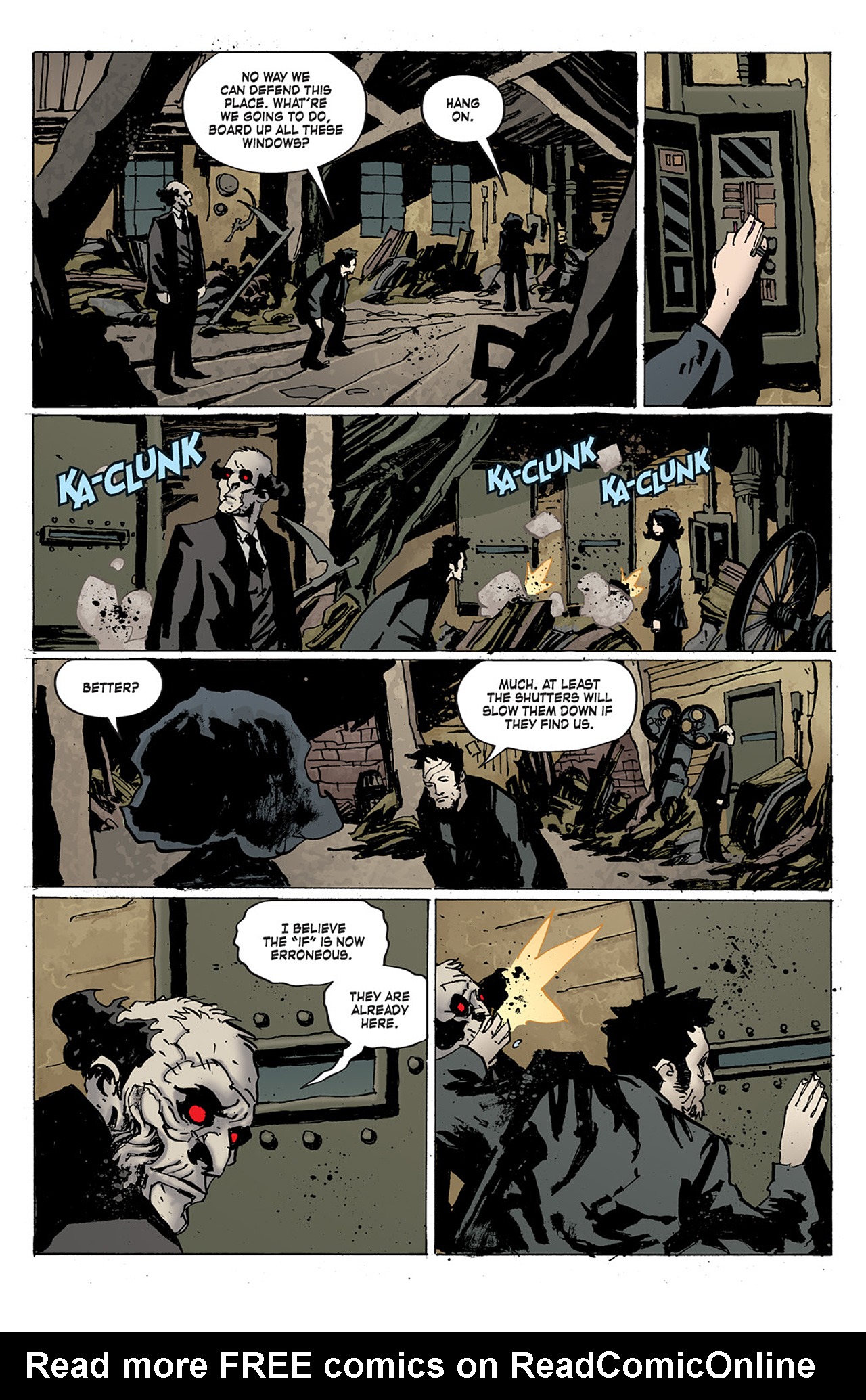 Read online Criminal Macabre: Final Night - The 30 Days of Night Crossover comic -  Issue #3 - 14