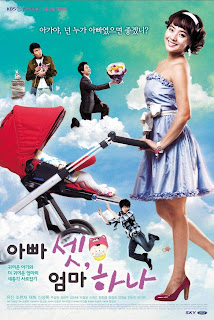 Review Serial Three Dads, One Mom (Drama - 2008)