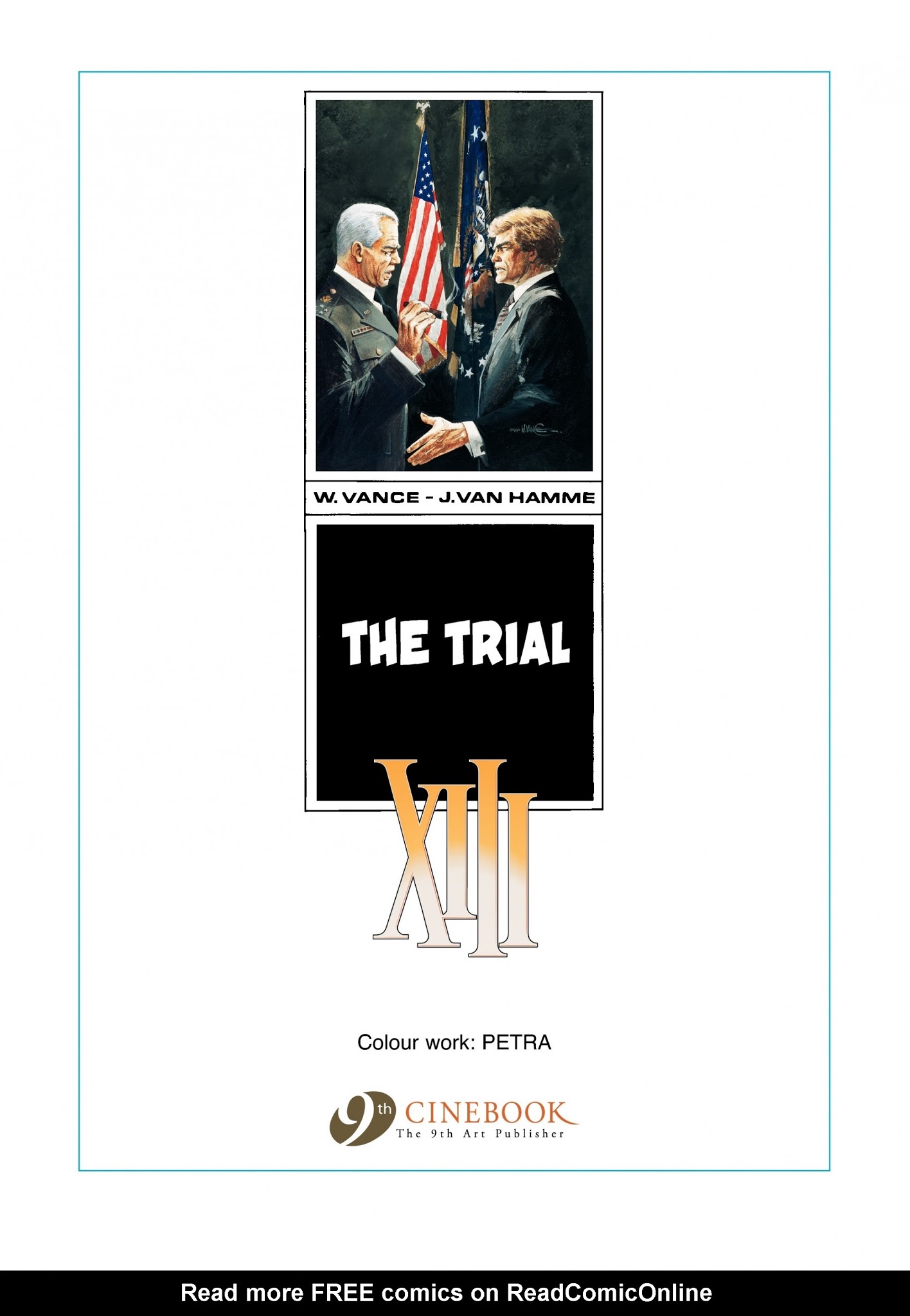 Read online XIII comic -  Issue #12 - 2