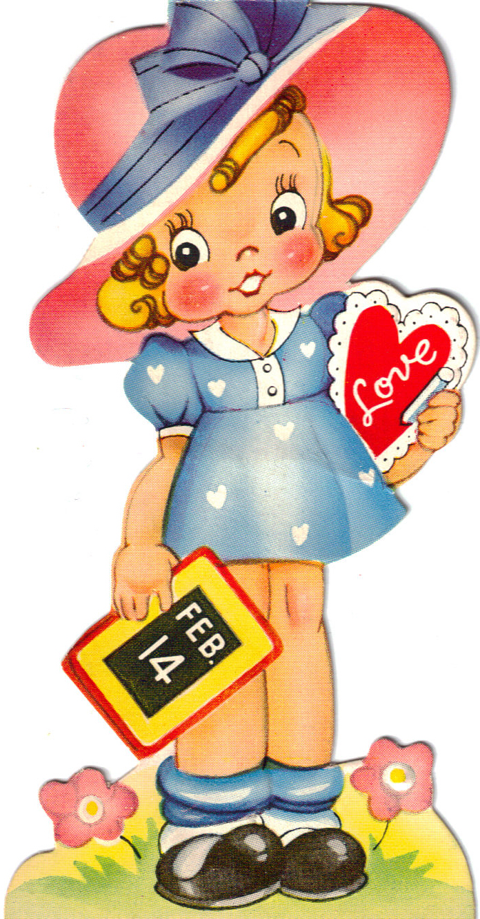 free vintage valentines clip art - photo #35