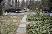 BEFORE THE NEW GARDEN & GATE TO THE DRIVEWAY