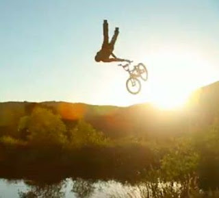 saltos de bicicleta