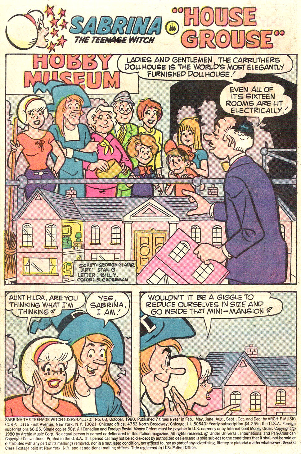 Read online Sabrina The Teenage Witch (1971) comic -  Issue #63 - 3
