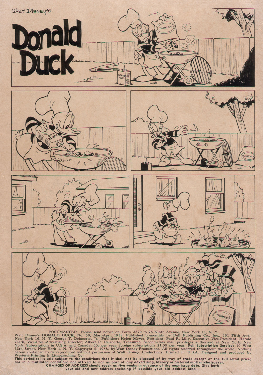 Read online Walt Disney's Donald Duck (1952) comic -  Issue #58 - 2