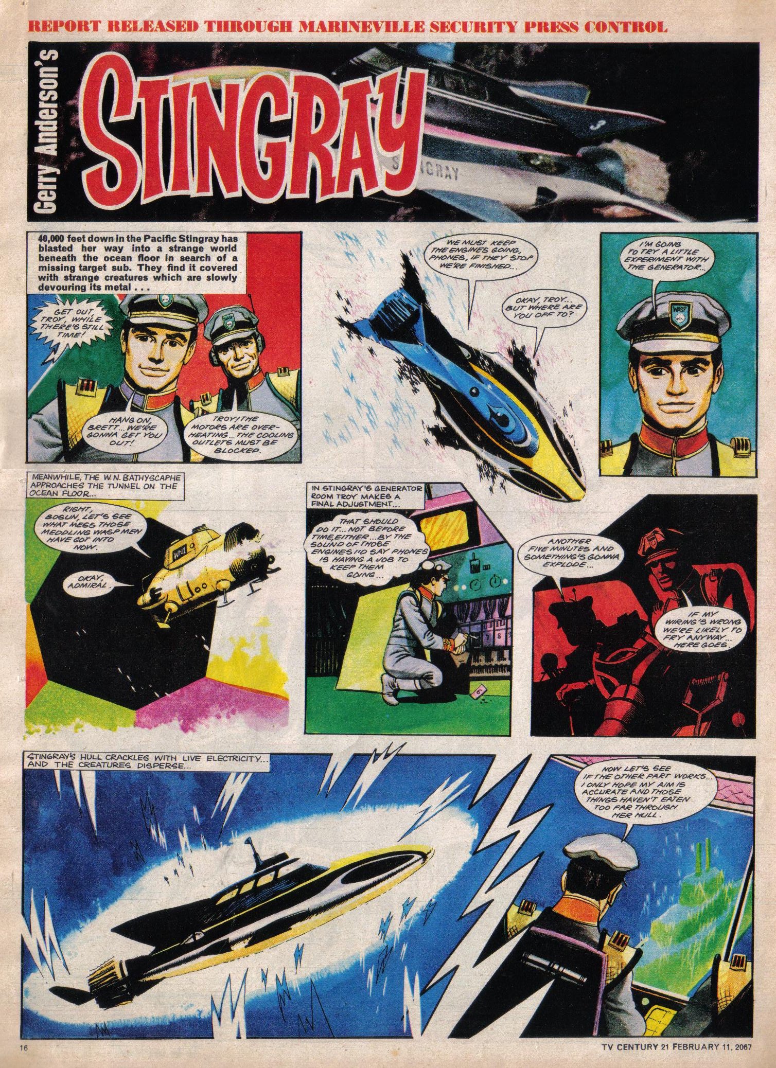 Read online TV Century 21 (TV 21) comic -  Issue #108 - 13
