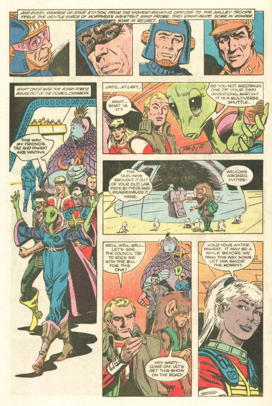 Read online Atari Force (1984) comic -  Issue #20 - 17