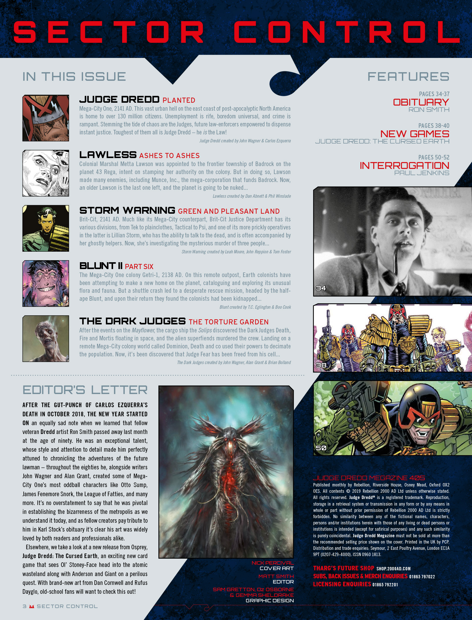Read online Judge Dredd Megazine (Vol. 5) comic -  Issue #405 - 3