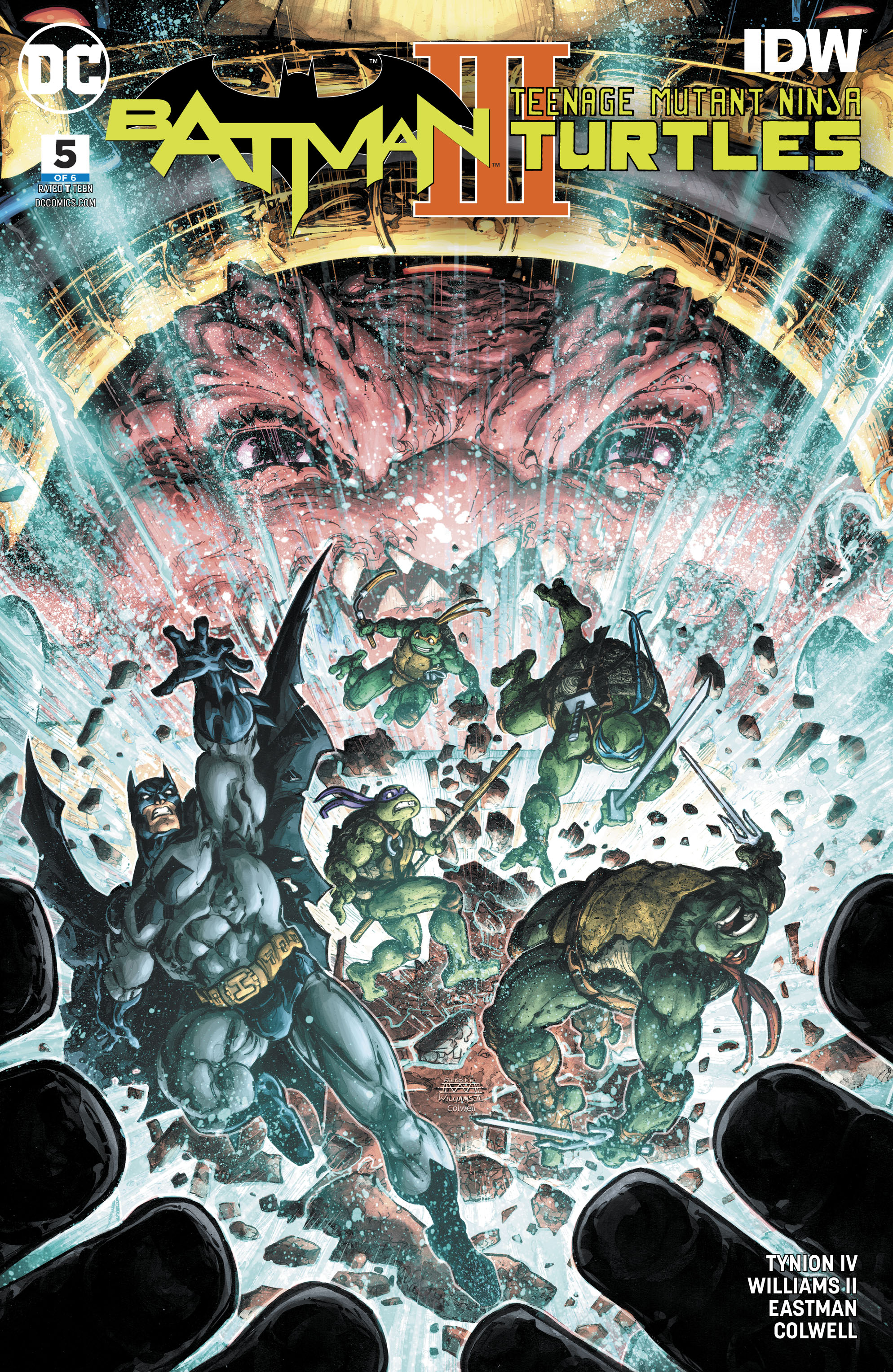 Read online Batman/Teenage Mutant Ninja Turtles III comic -  Issue #5 - 1
