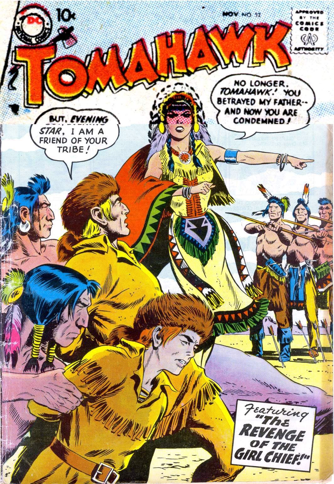 Read online Tomahawk comic -  Issue #52 - 1