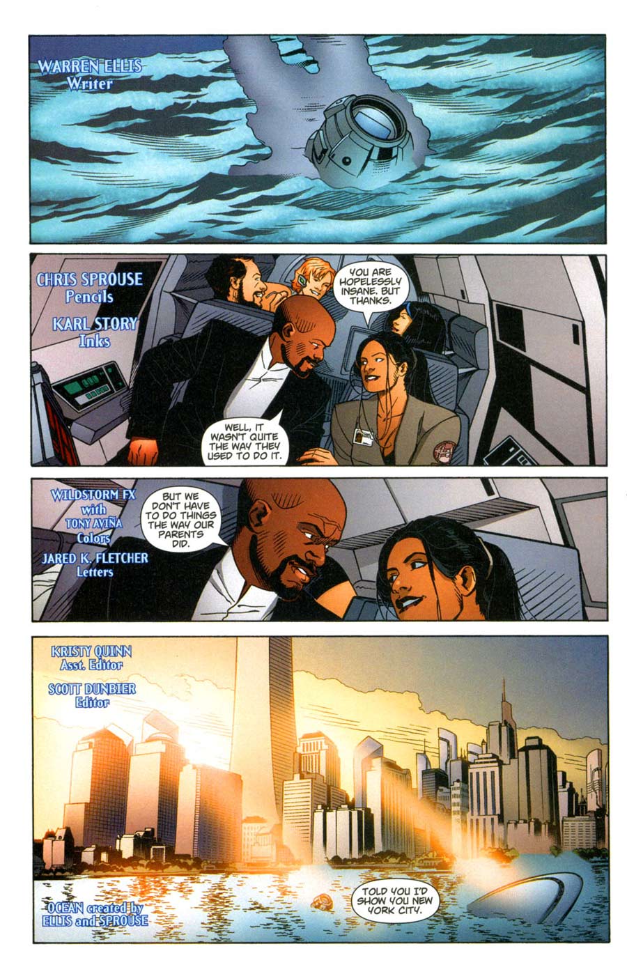 Read online Ocean comic -  Issue #6 - 40