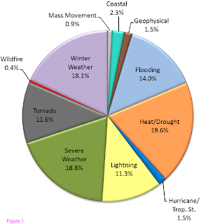 Figure 1: Natural Hazard Deaths by Event Type
