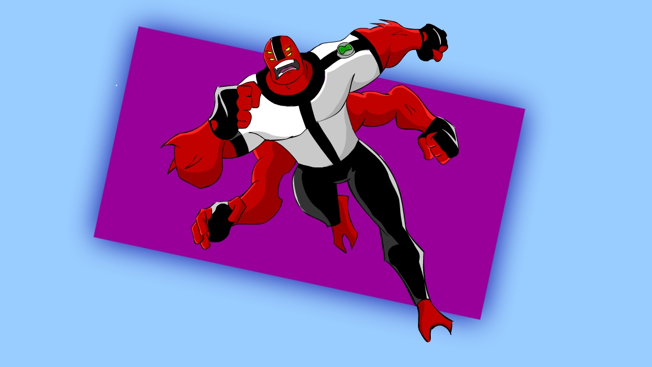 Nathan's Animation and Illustrations Four Arms!