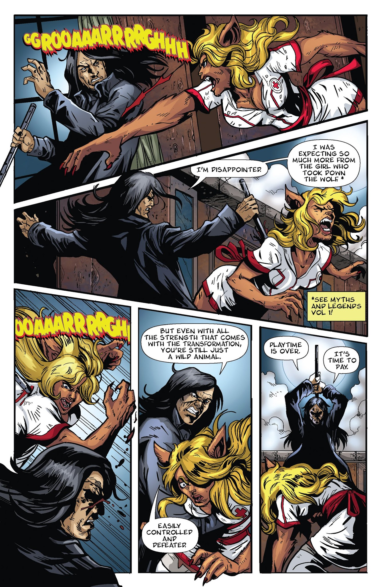 Read online Grimm Fairy Tales: Halloween Special comic -  Issue #5 - 16