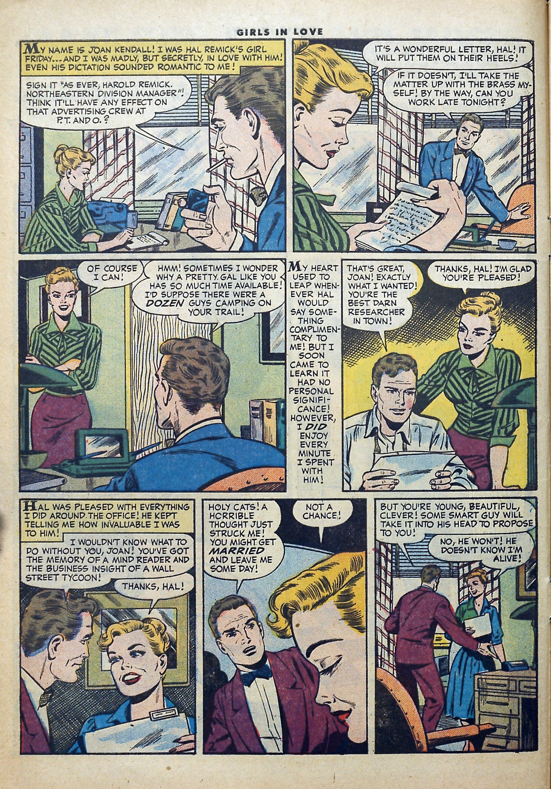 Read online Girls in Love (1955) comic -  Issue #57 - 4