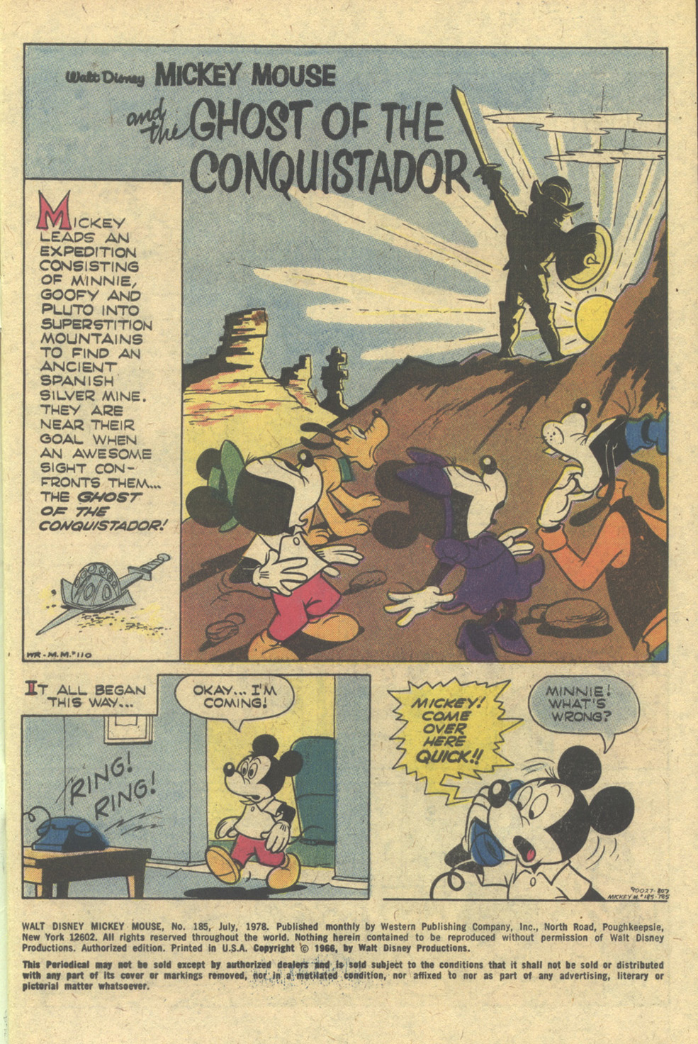 Read online Walt Disney's Mickey Mouse comic -  Issue #185 - 3
